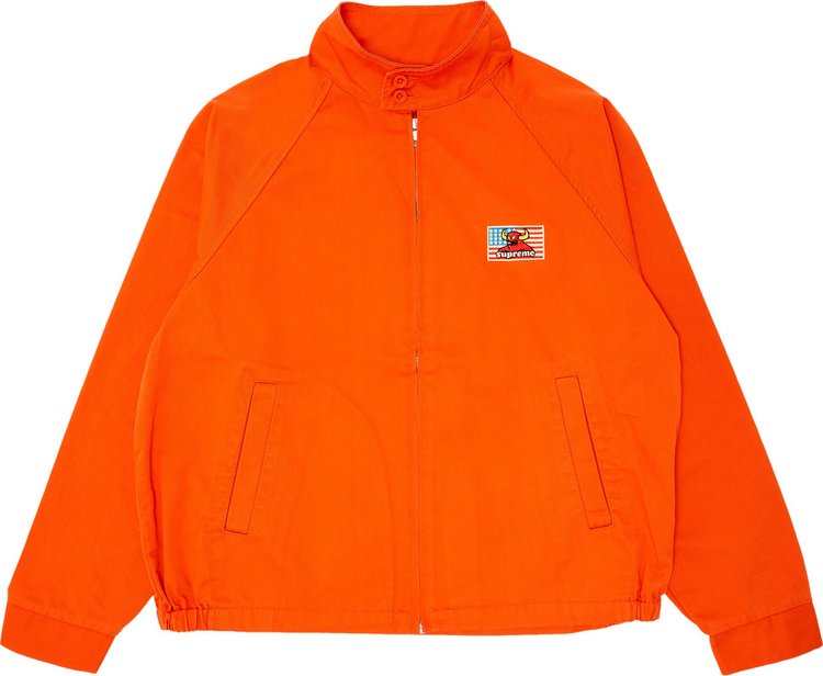 Supreme x Toy Machine Harrington Jacket Bright Orange