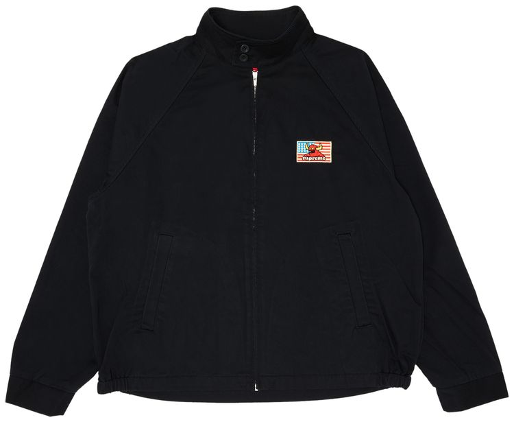 Supreme x Toy Machine Harrington Jacket Black
