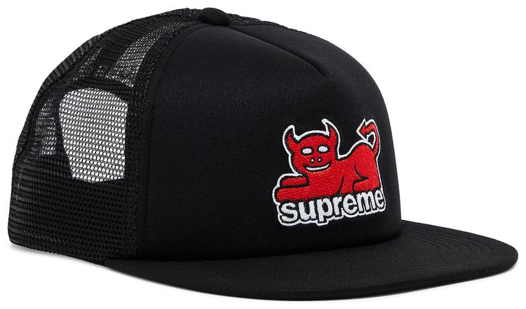 Supreme x Toy Machine Mesh Back 5 Panel Black