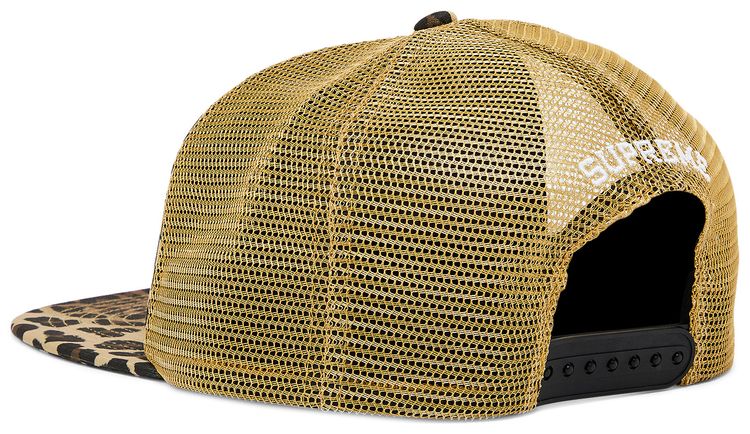 Supreme x Toy Machine Mesh Back 5 Panel Leopard