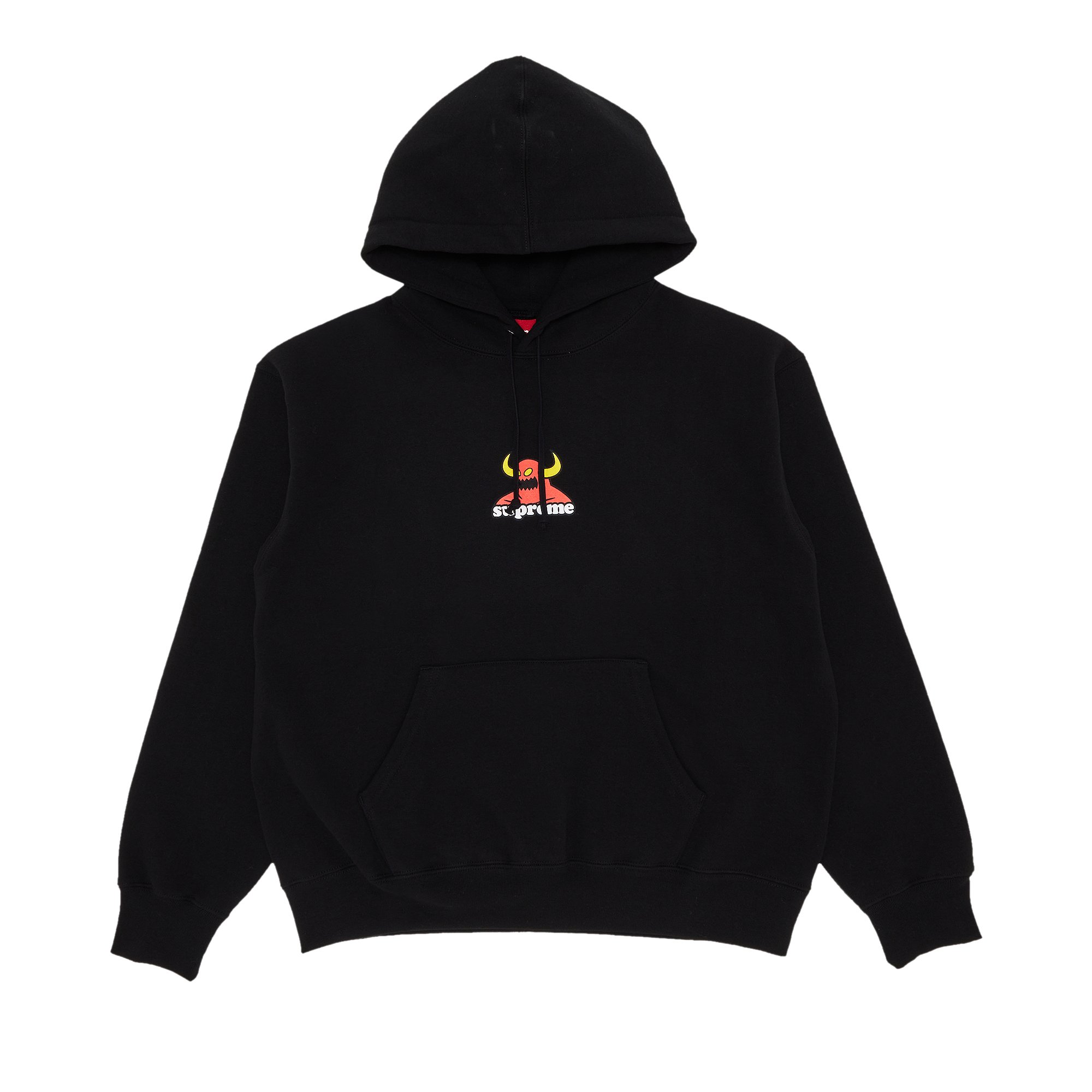 Supreme x Toy Machine Hooded Sweatshirt 'Black'