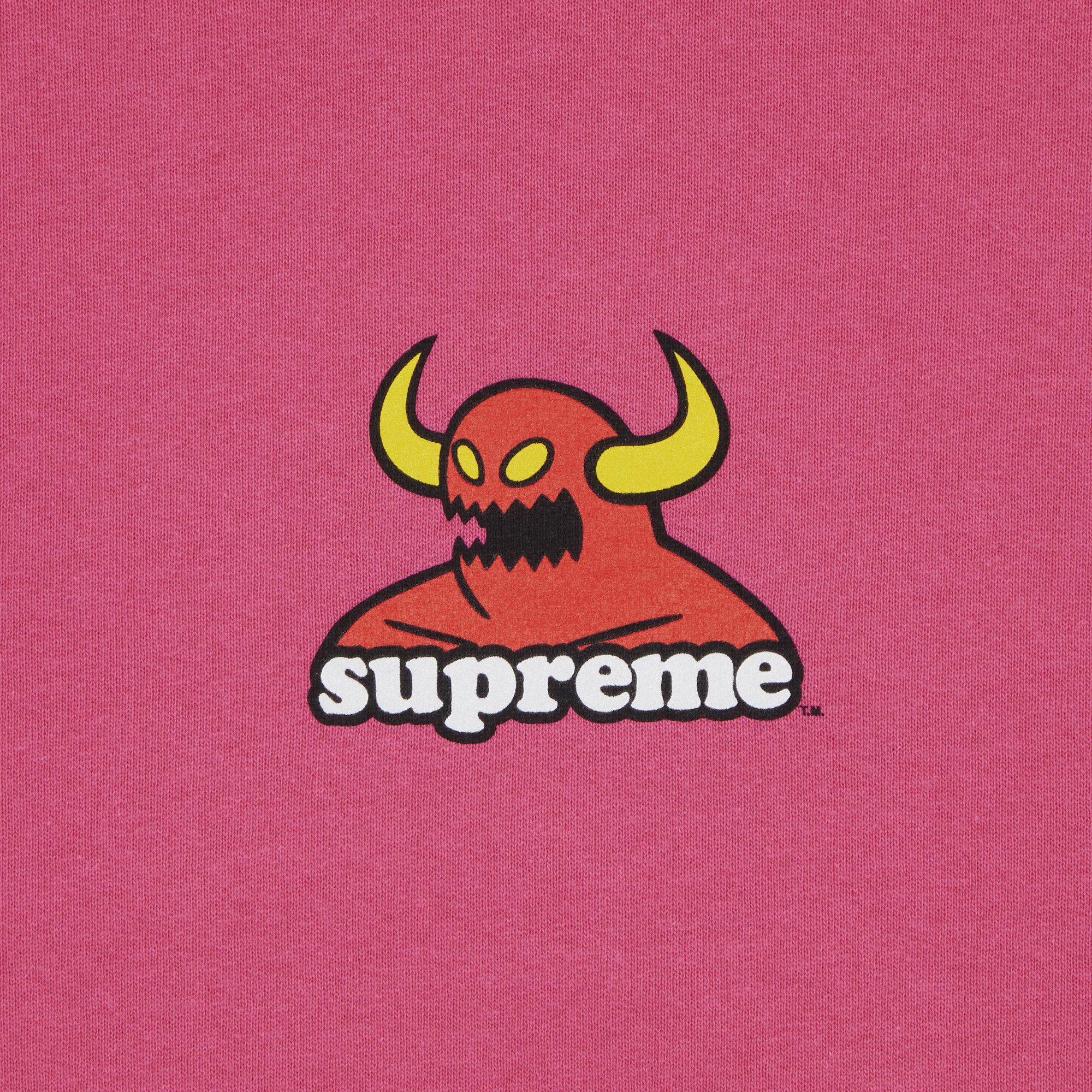 Size xxl Supreme x Toy Machine Hooded Sweatshirt 'Magenta'
