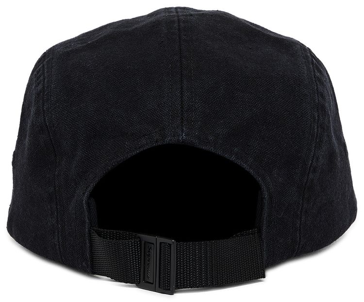 Supreme Washed Canvas Camp Cap Black