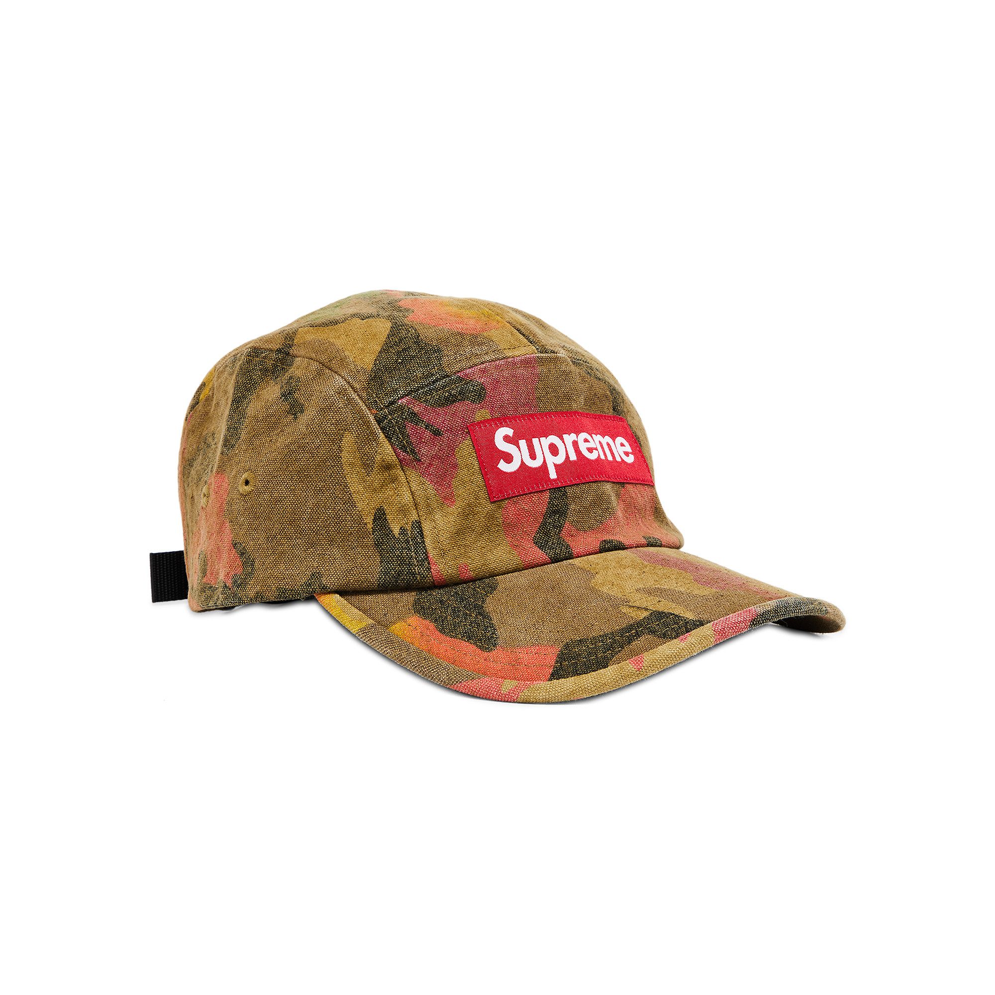 帽子 Supreme Washed Canvas Camp Cap Tan Camo Buy Supreme Washed Canvas Camp Cap 'Tan Camo' - SS24H34 TAN