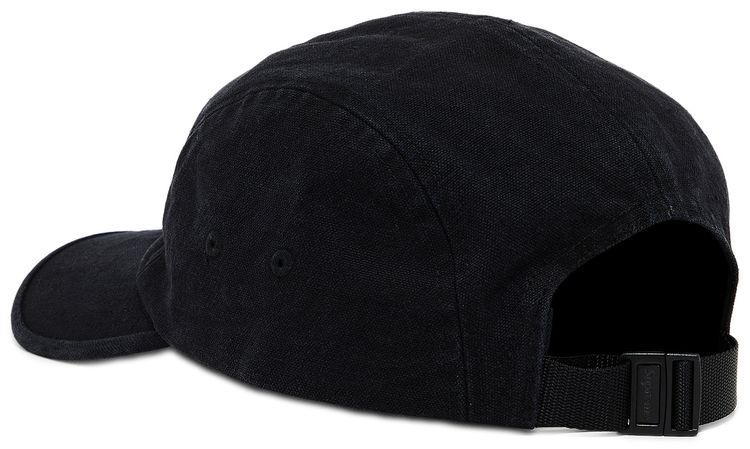 Supreme Washed Canvas Camp Cap Black