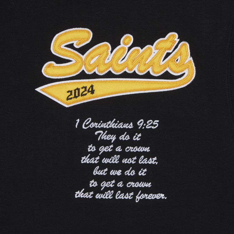 Supreme Salvation Zip Up Hooded Sweatshirt Black