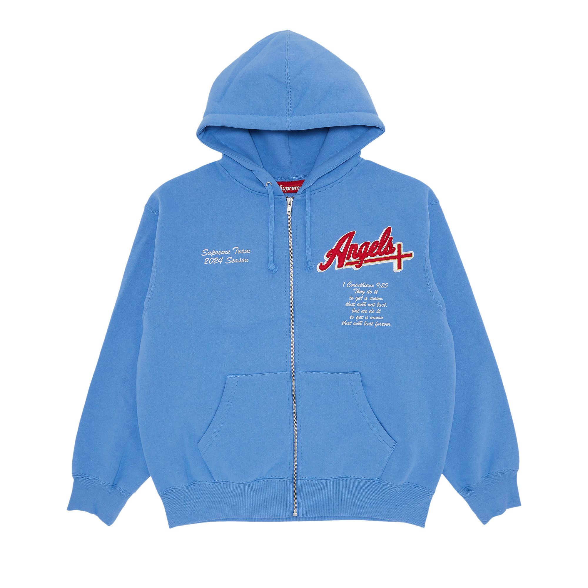 Baby blue supreme hoodie new arrivals