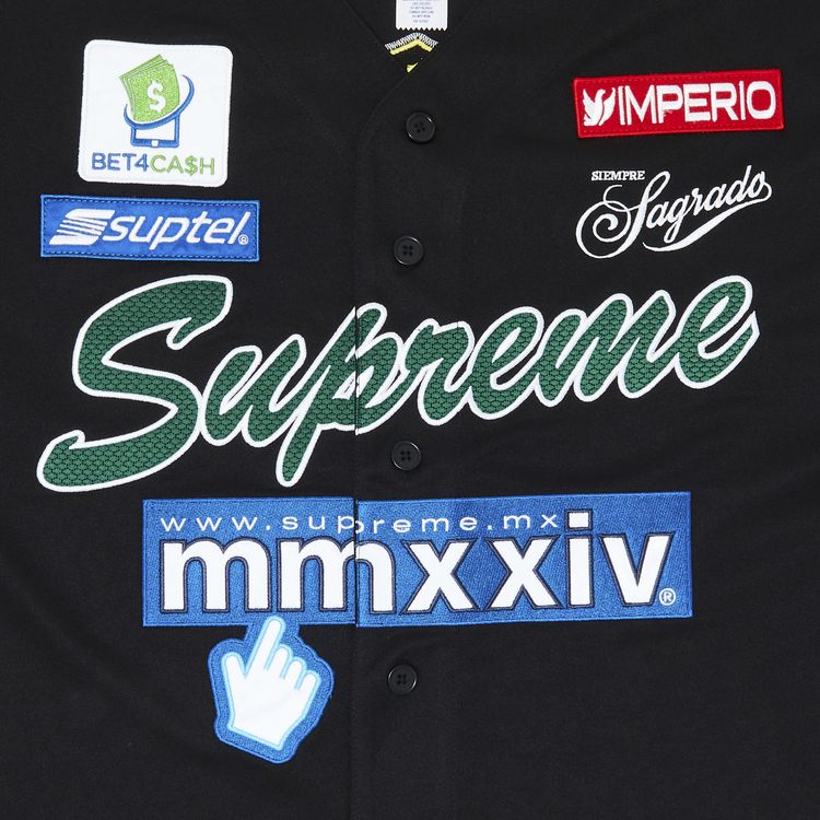 Supreme Chosen One Baseball Jersey Black