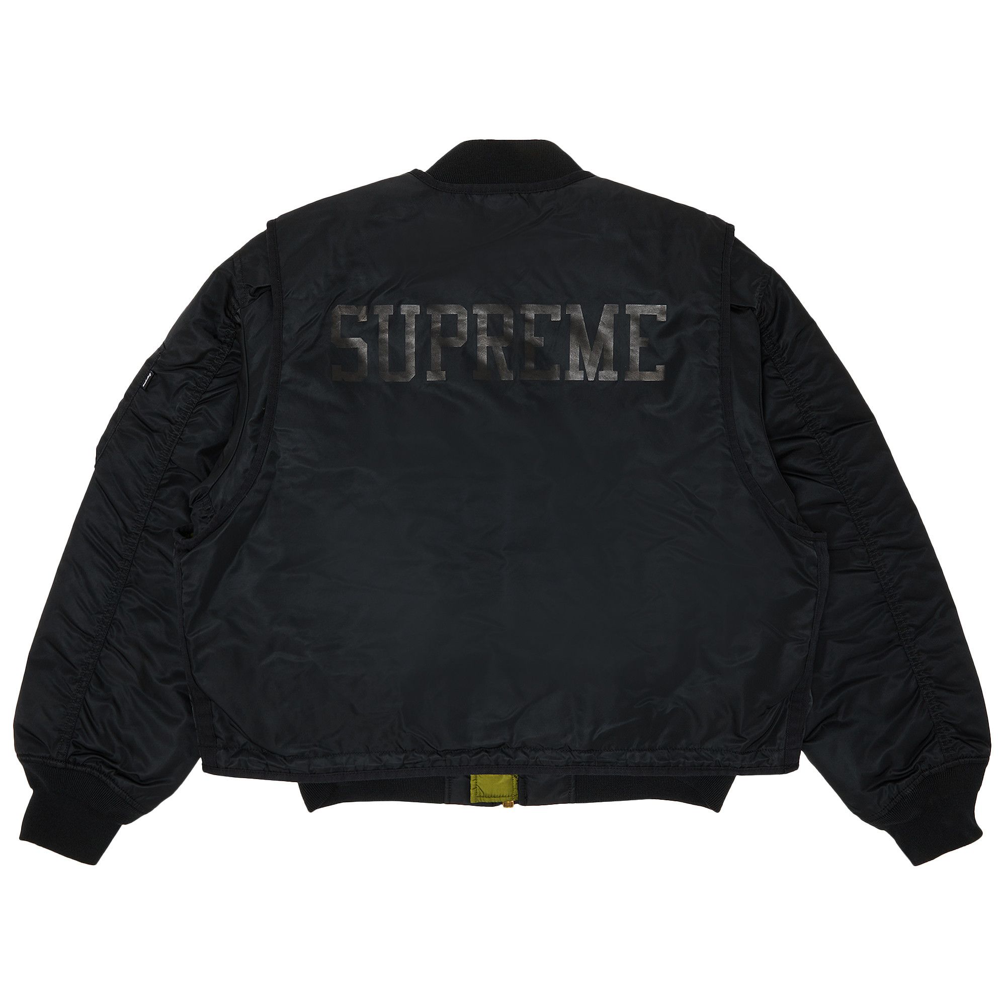 Size xl Supreme 2-In-1 MA-1 + Vest 'Black'