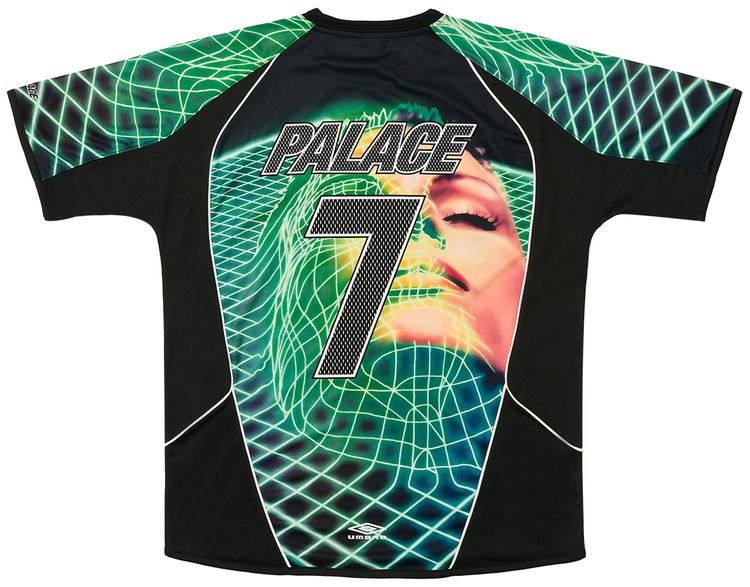 Palace x Umbro 3rd Goalie Shirt Black Neon