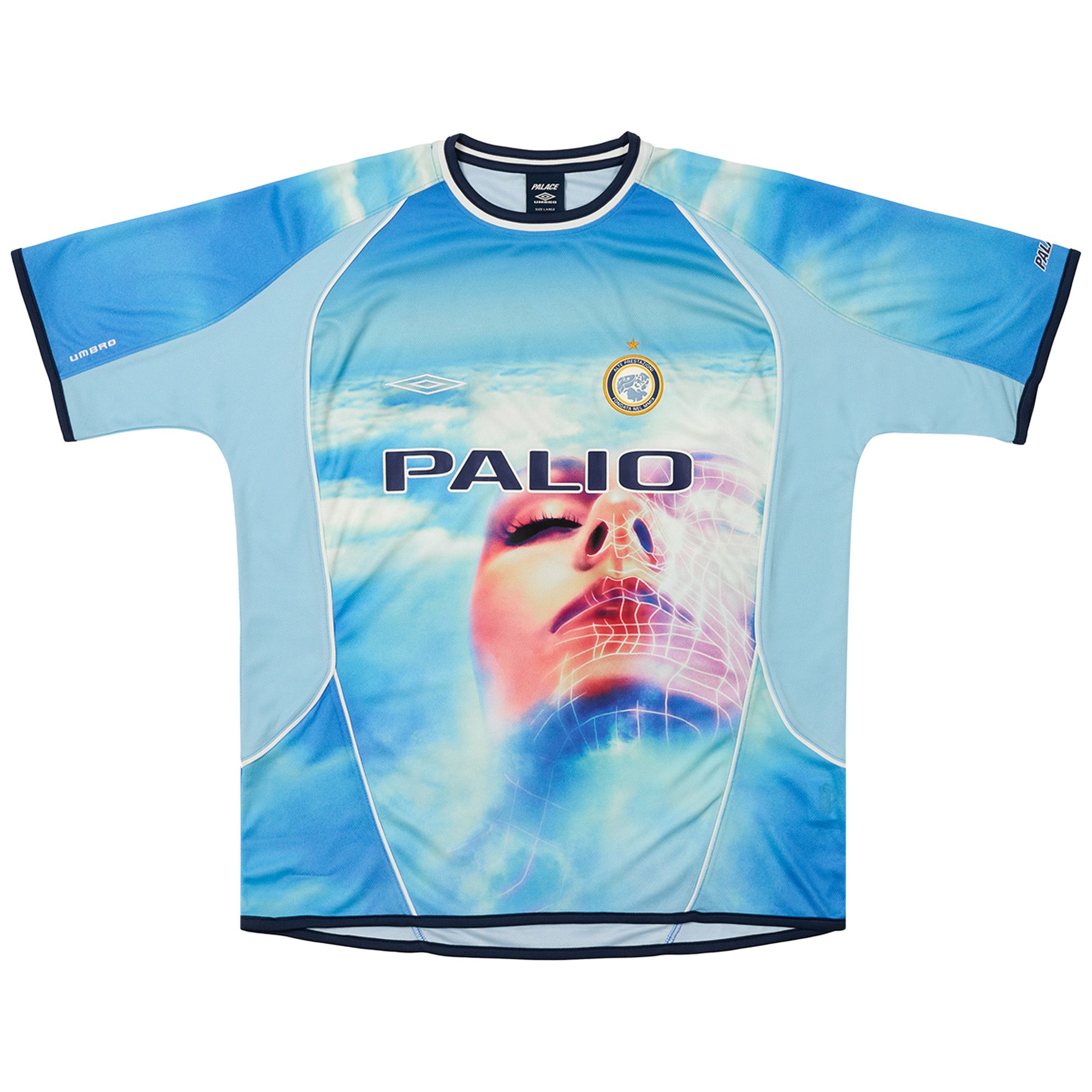 【正規品質保証】 'Dream Shirt Away Umbro x Palace Buy Sky' GOAT | P26UMES076 - トップス