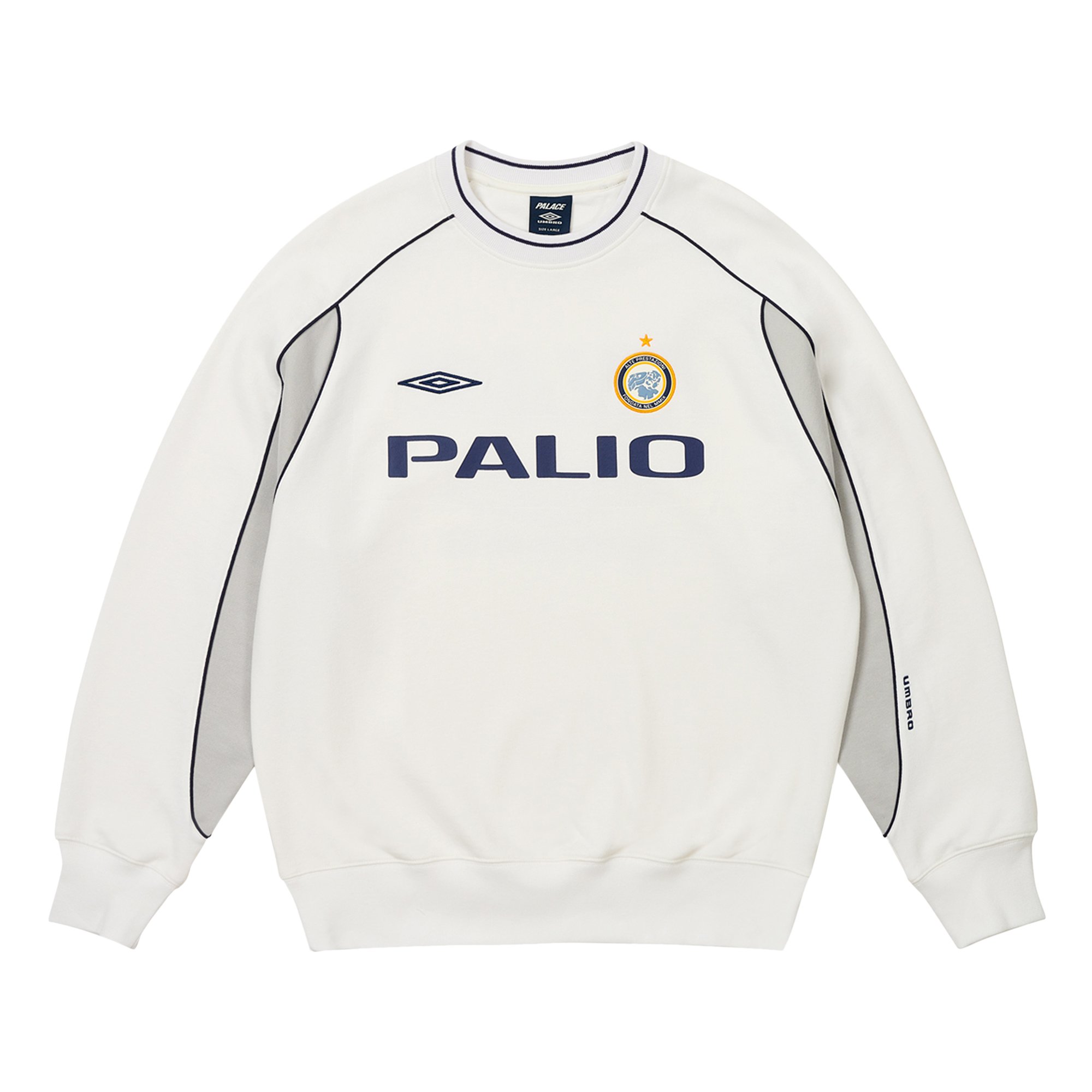 Palace x Umbro Warm Up Crew 'Grey'