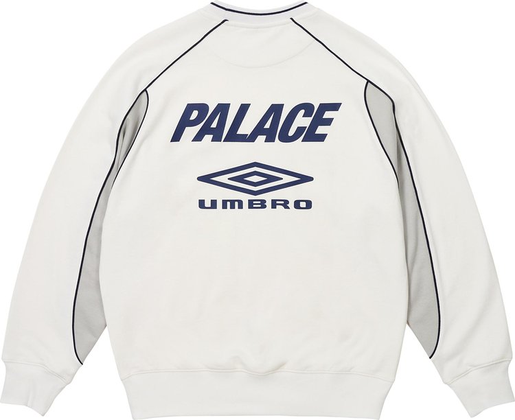 Palace x Umbro Warm Up Crew Grey