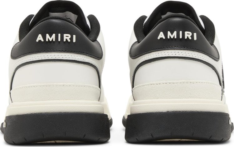 Amiri Classic Low Logo   White Black