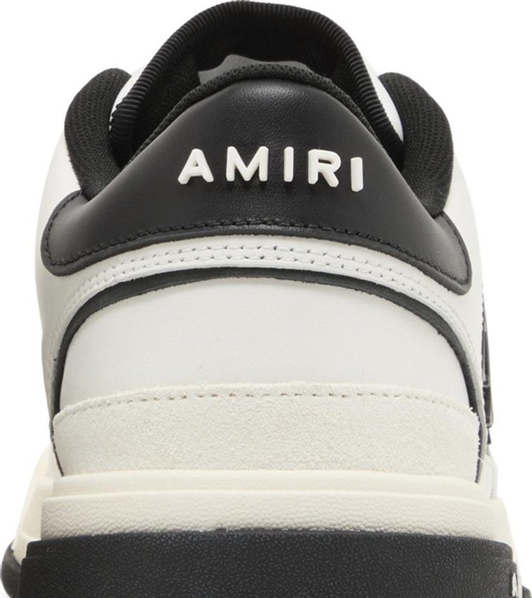 Amiri Classic Low Logo   White Black