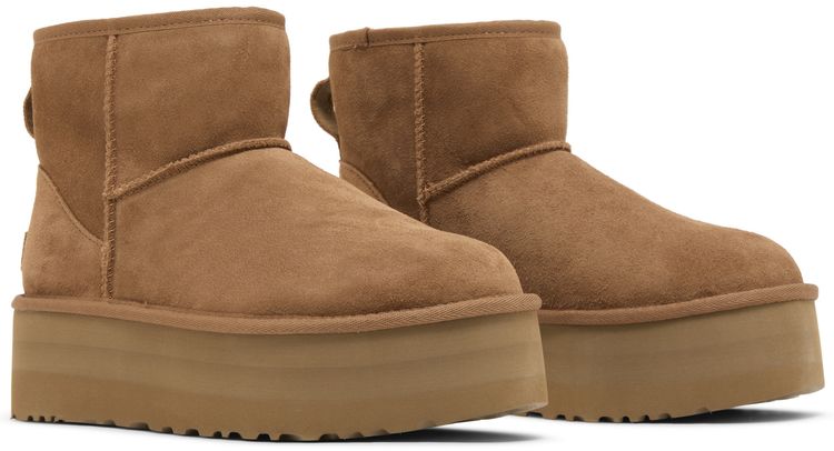 Wmns Classic Mini Platform Boot Chestnut