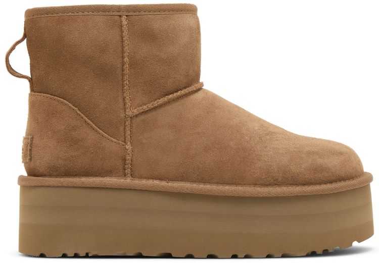 Wmns Classic Mini Platform Boot Chestnut