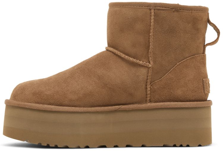Wmns Classic Mini Platform Boot Chestnut
