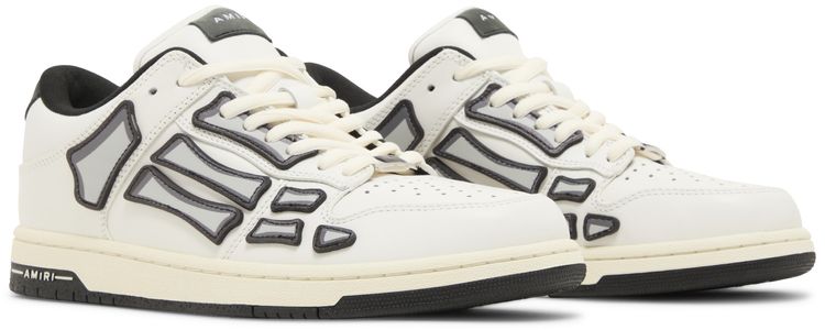 Amiri Skel Top Low Chunky   White Black