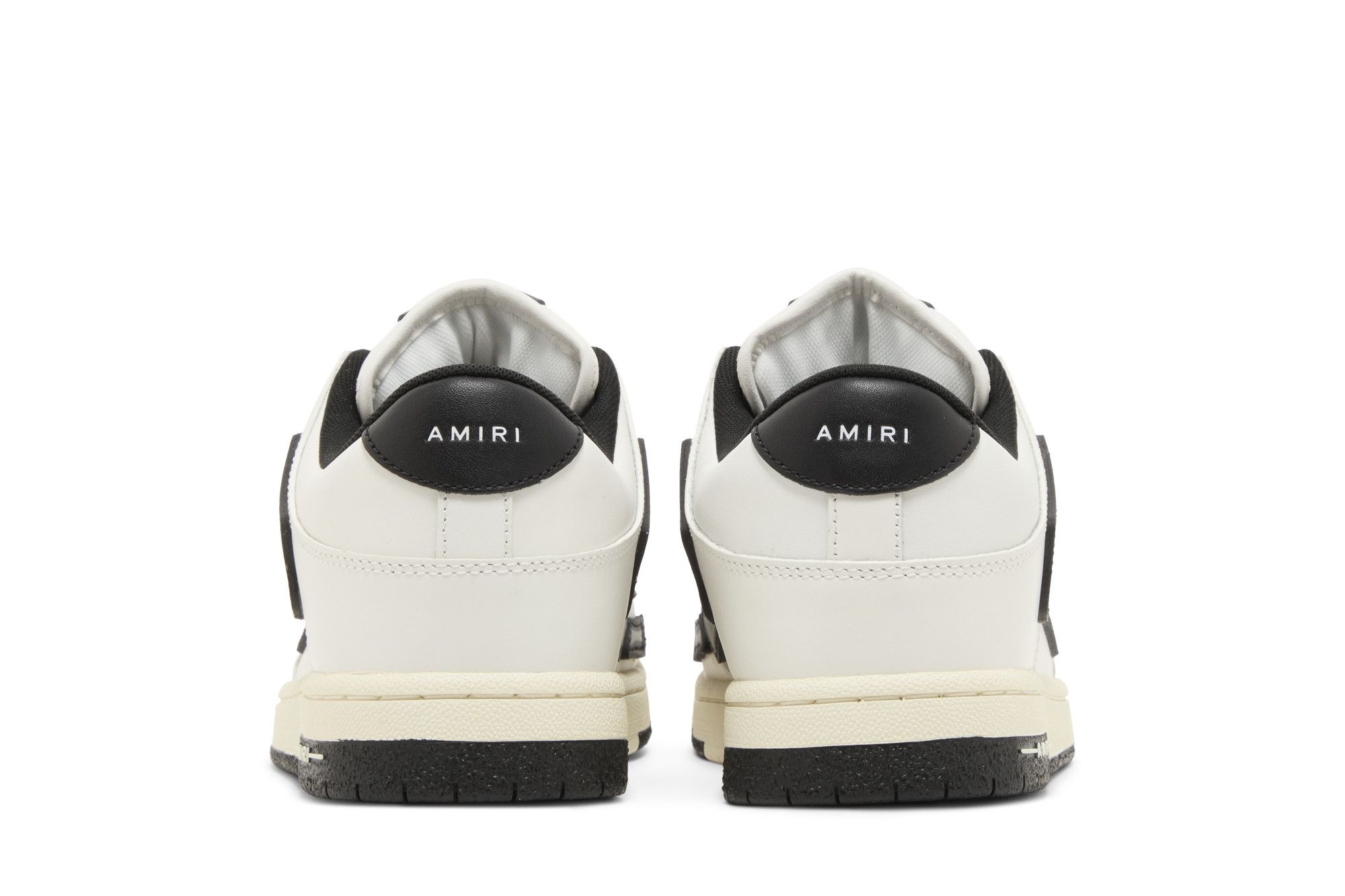 関税込み AMIRI ホワイト skel Top Low スニーカー AMIRI White Crystal Skel Top Low Sneakers Amiri