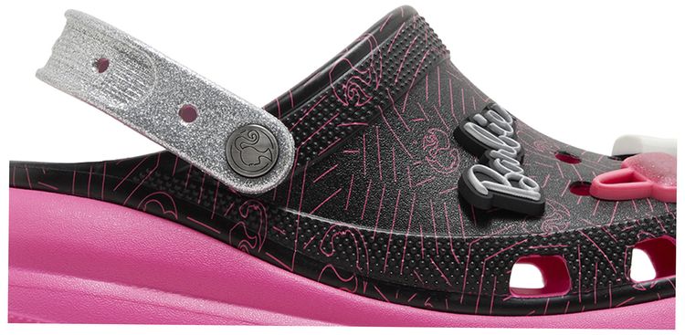 Barbie x Crocs Crush Clog Black Pink
