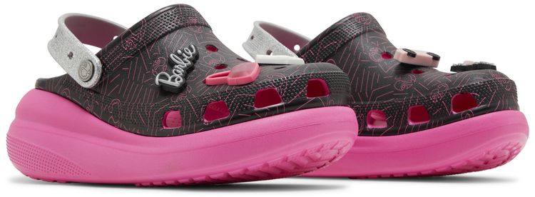Barbie x Crocs Crush Clog Black Pink