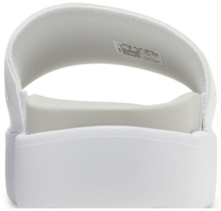 Adidas Wmns Adilette Platform Slide White Zero Metallic