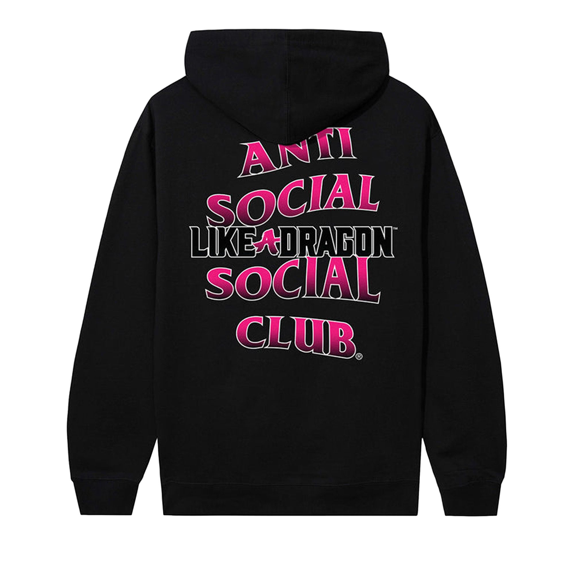 Anti social social club hoodie dragon 2025