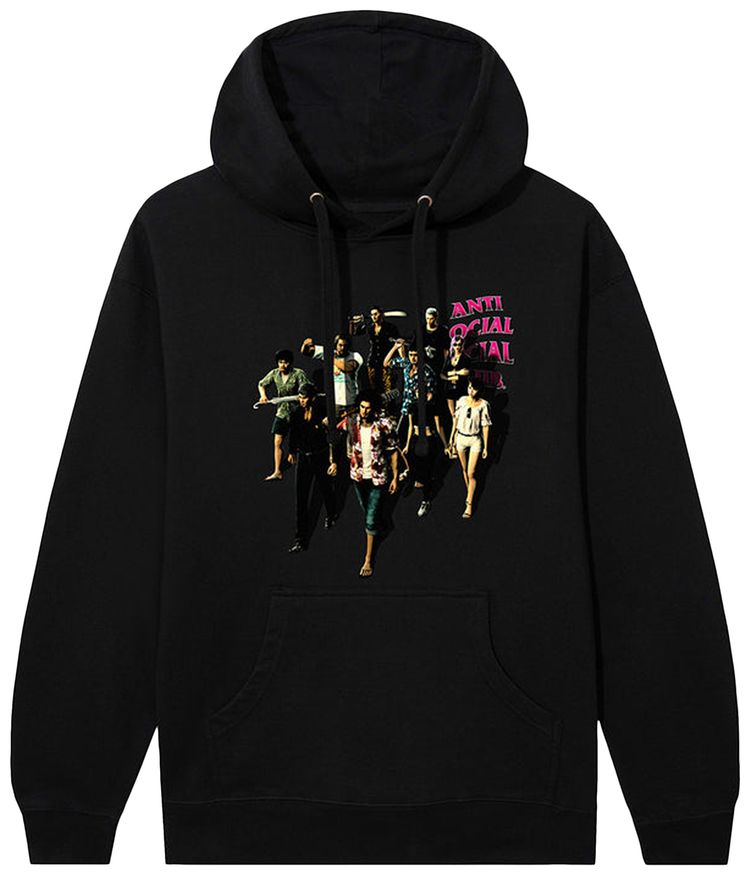 Anti Social Social Club x Like A Dragon Yakuza Hoodie Black