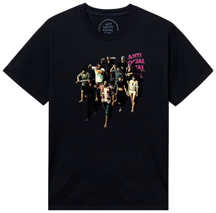 Anti Social Social Club x Like A Dragon Yakuza Tee Black