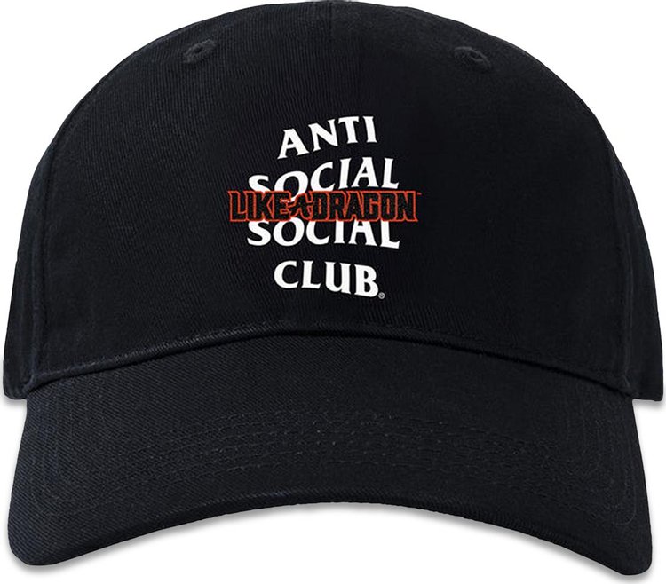 Anti Social Social Club x Like A Dragon Cap 'Black'