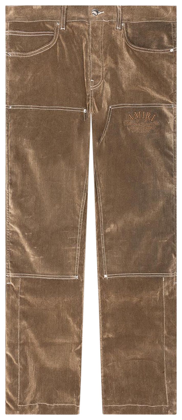 Amiri Flocked Carpenter Tan