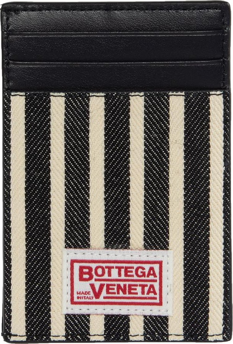 Bottega Veneta Card Case 'Navy/White'