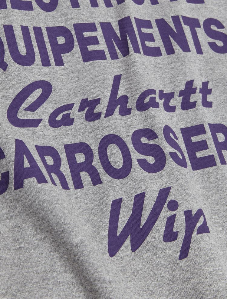 Carhartt WIP Short Sleeve Mechanics T Shirt Heather Grey