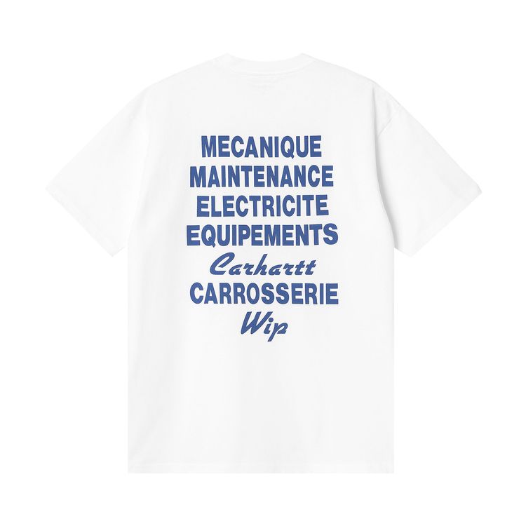 Carhartt WIP Short Sleeve Mechanics T Shirt White