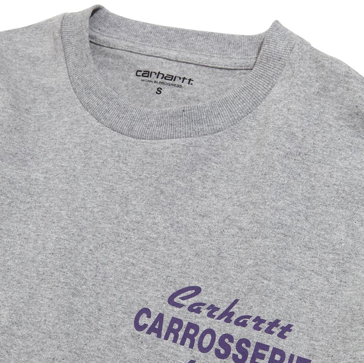 Carhartt WIP Short Sleeve Mechanics T Shirt Heather Grey