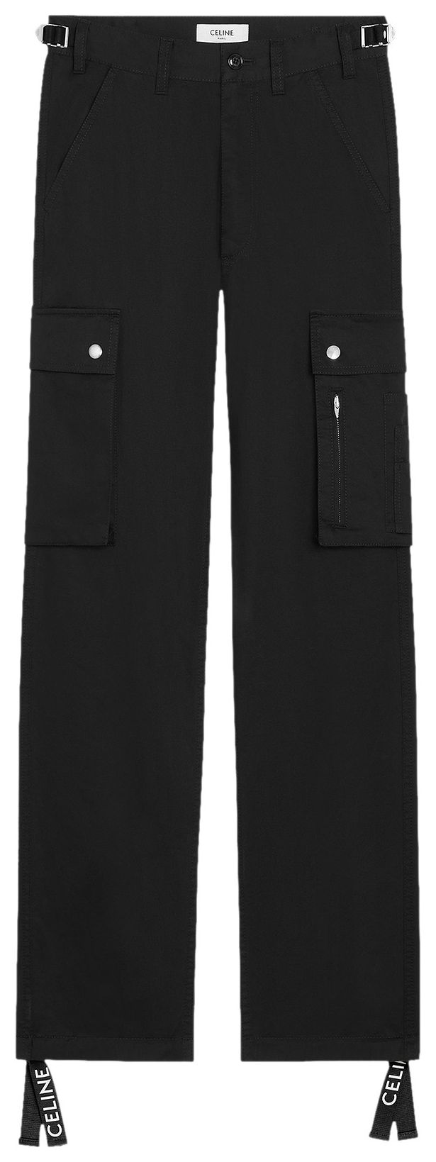 CELINE wool slacks Pants Bottoms 2 P205919E beige 34