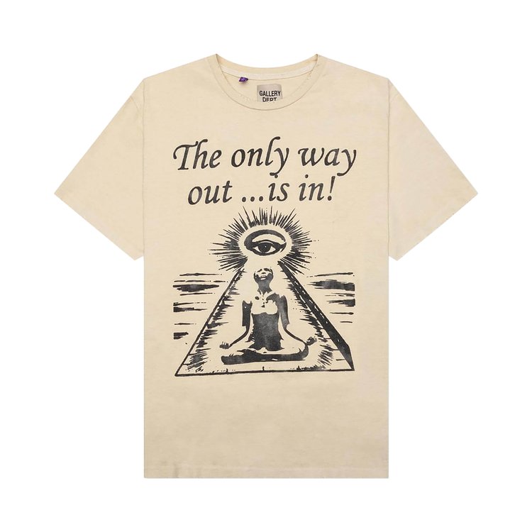 Gallery Dept. Only Way Out Tee 'Antique White'