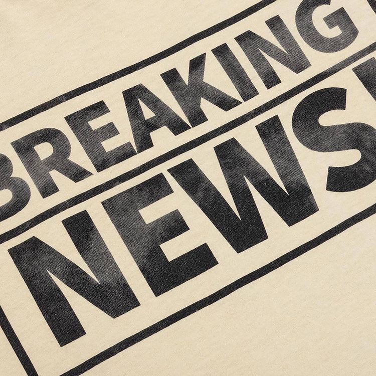 Gallery Dept Breaking News Tee Antique White