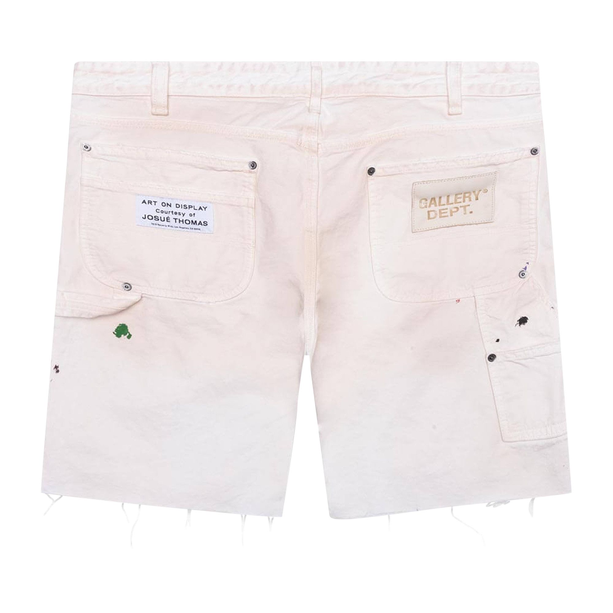 Buy Gallery Dept. Flea Carpenter Short 'White Paint' - CSP 5432