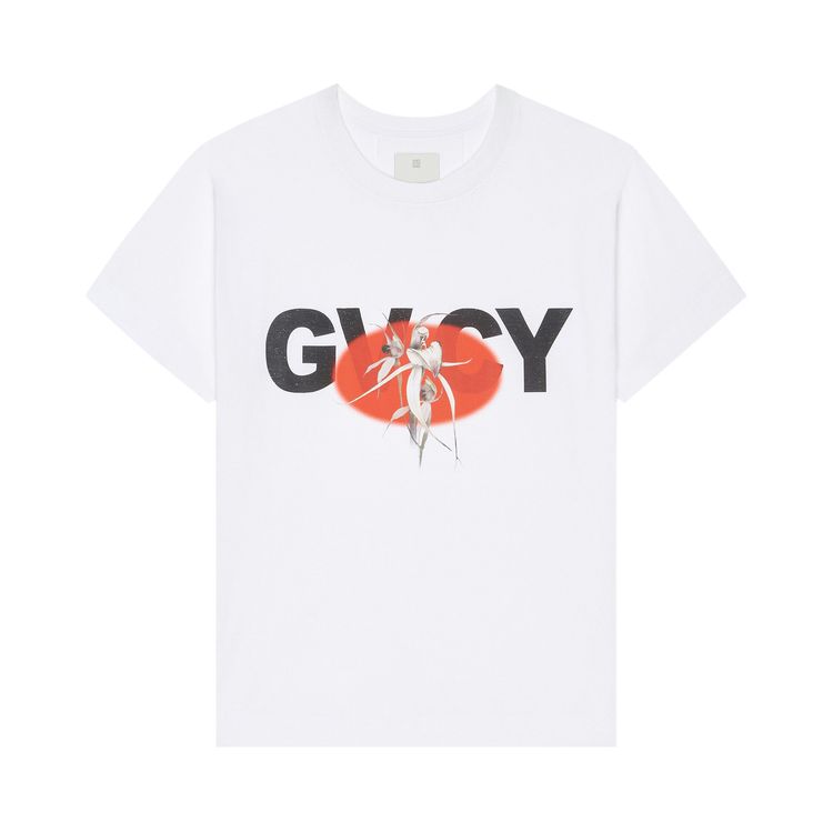 Givenchy Boxy Short Sleeve White