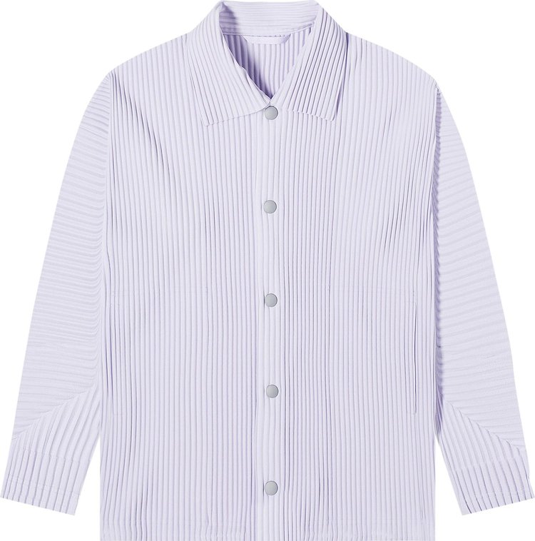 Issey Miyake Long-Sleeve Shirt 'Soft Lavender'