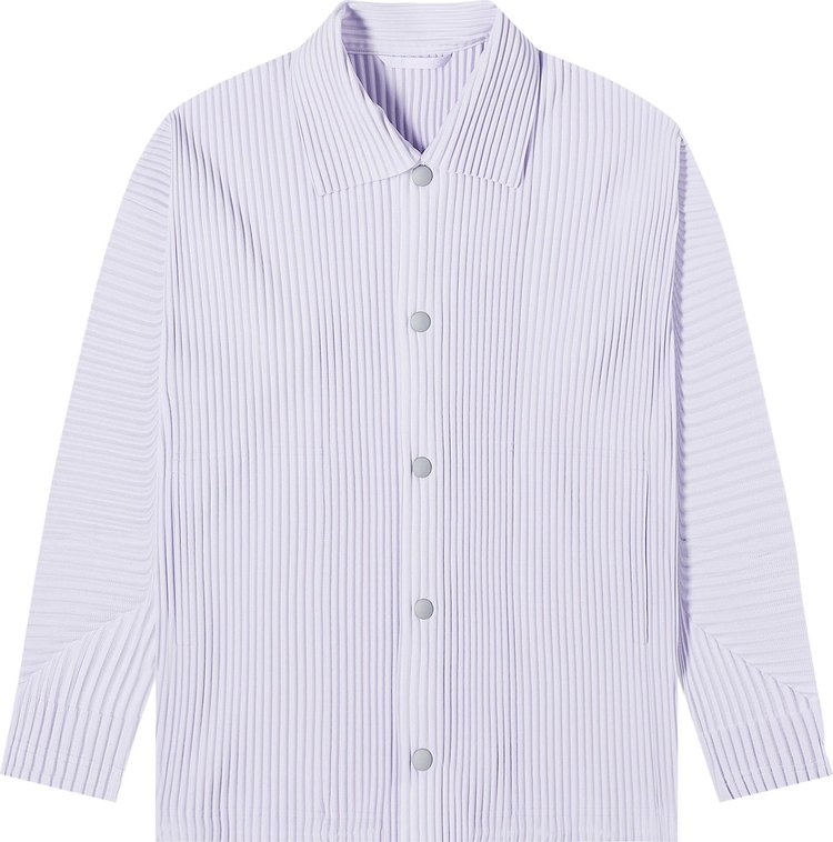 Issey Miyake Long Sleeve Shirt Soft Lavender