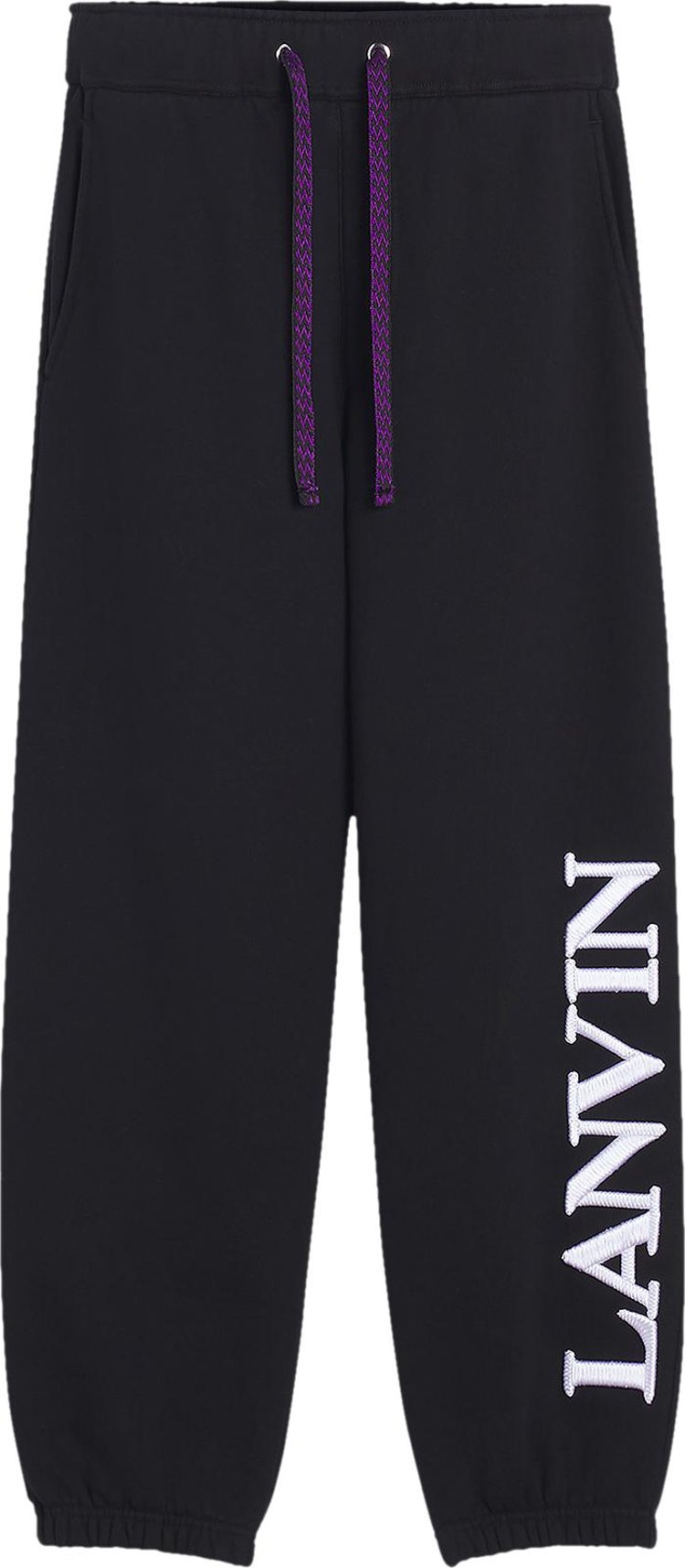 Lanvin x Future Logo Embroidered Sweatpants 'Black'