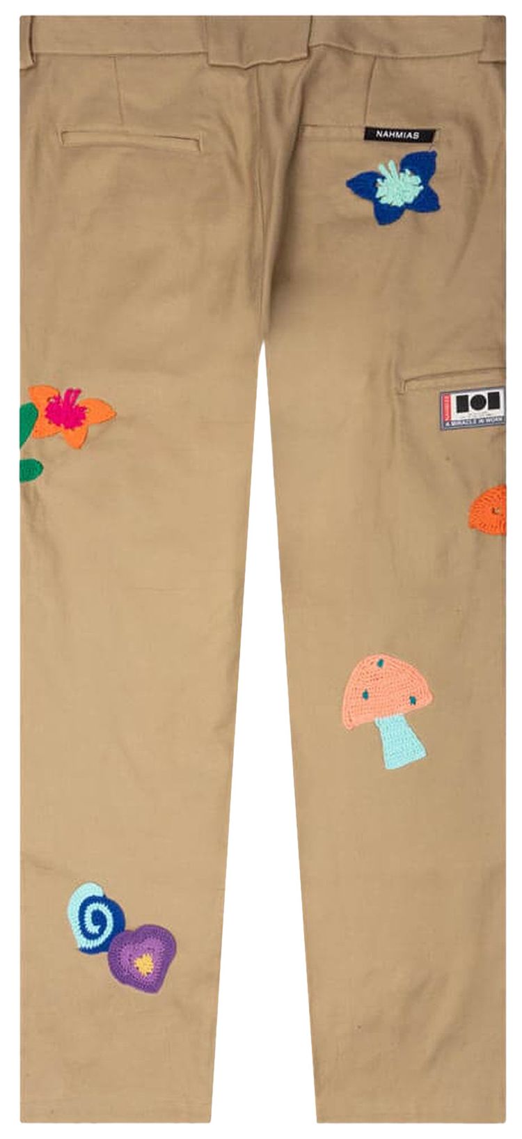 Nahmias Knit Patchwork Worker Pant Sand