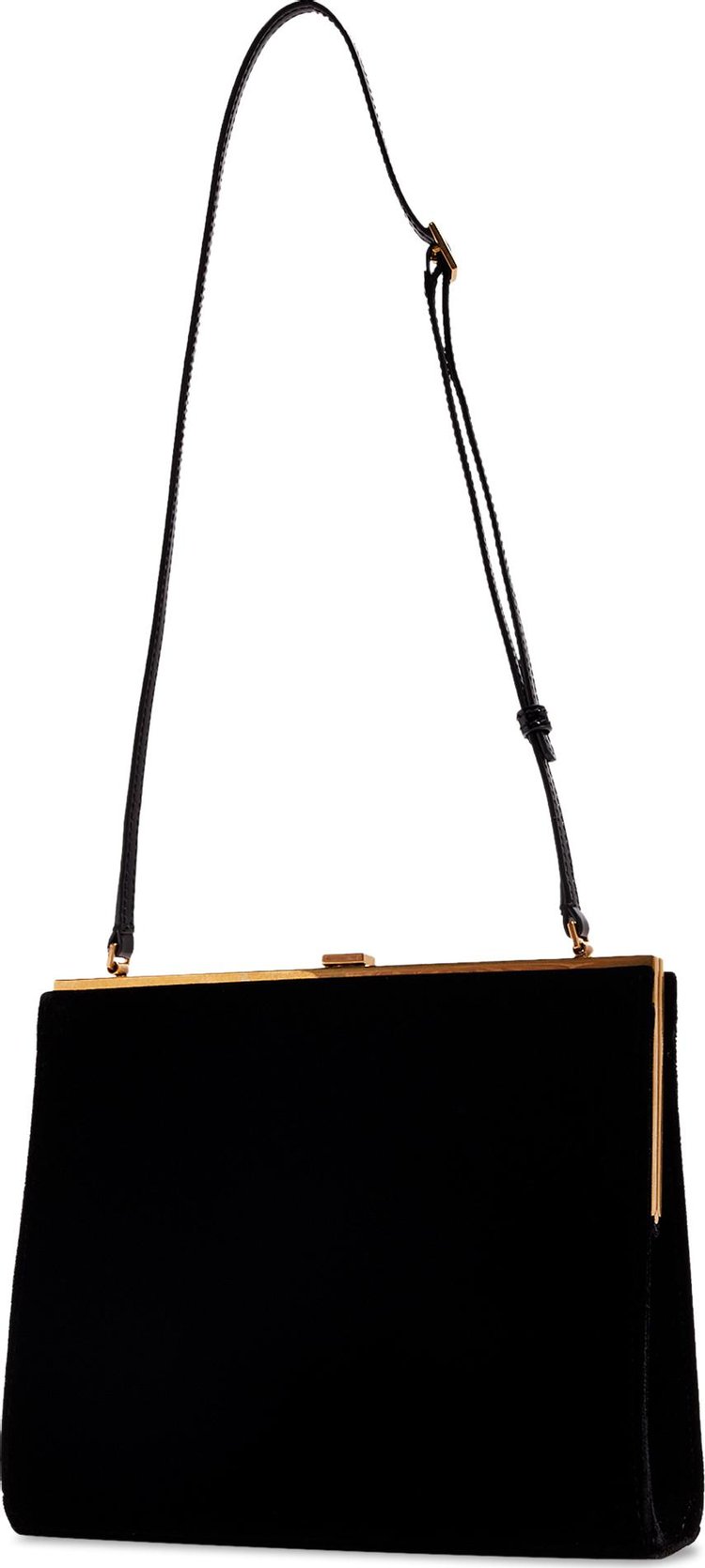 Saint Laurent Small Le Anne Marie Shoulder Bag Noir