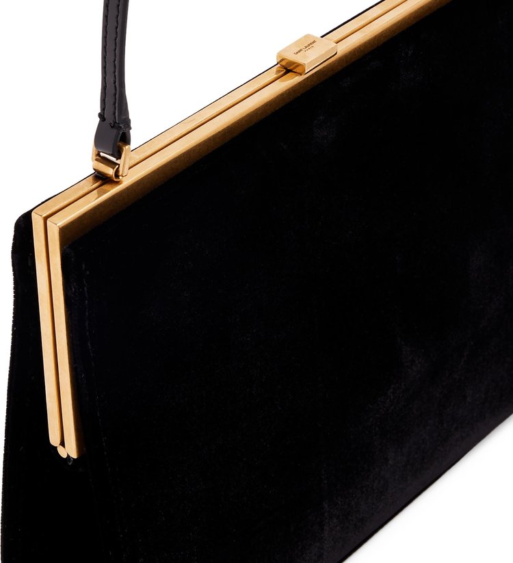 Saint Laurent Small Le Anne Marie Shoulder Bag Noir