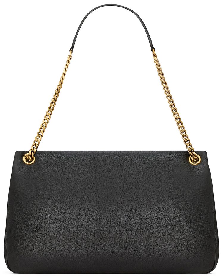 Saint Laurent Large Calypso Chain Bag Noir