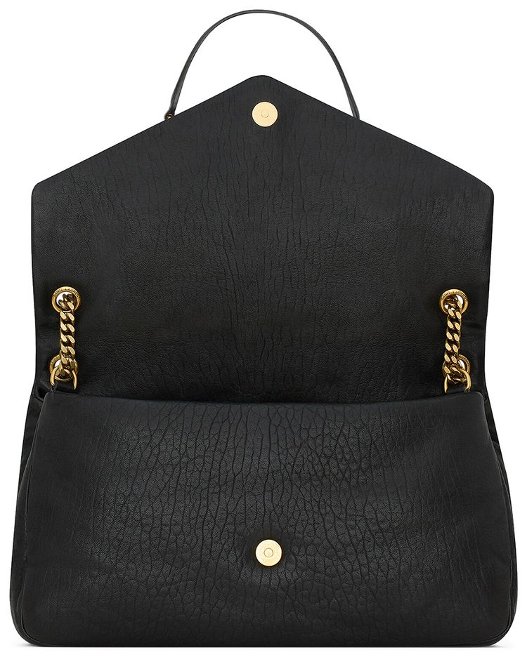 Saint Laurent Large Calypso Chain Bag Noir