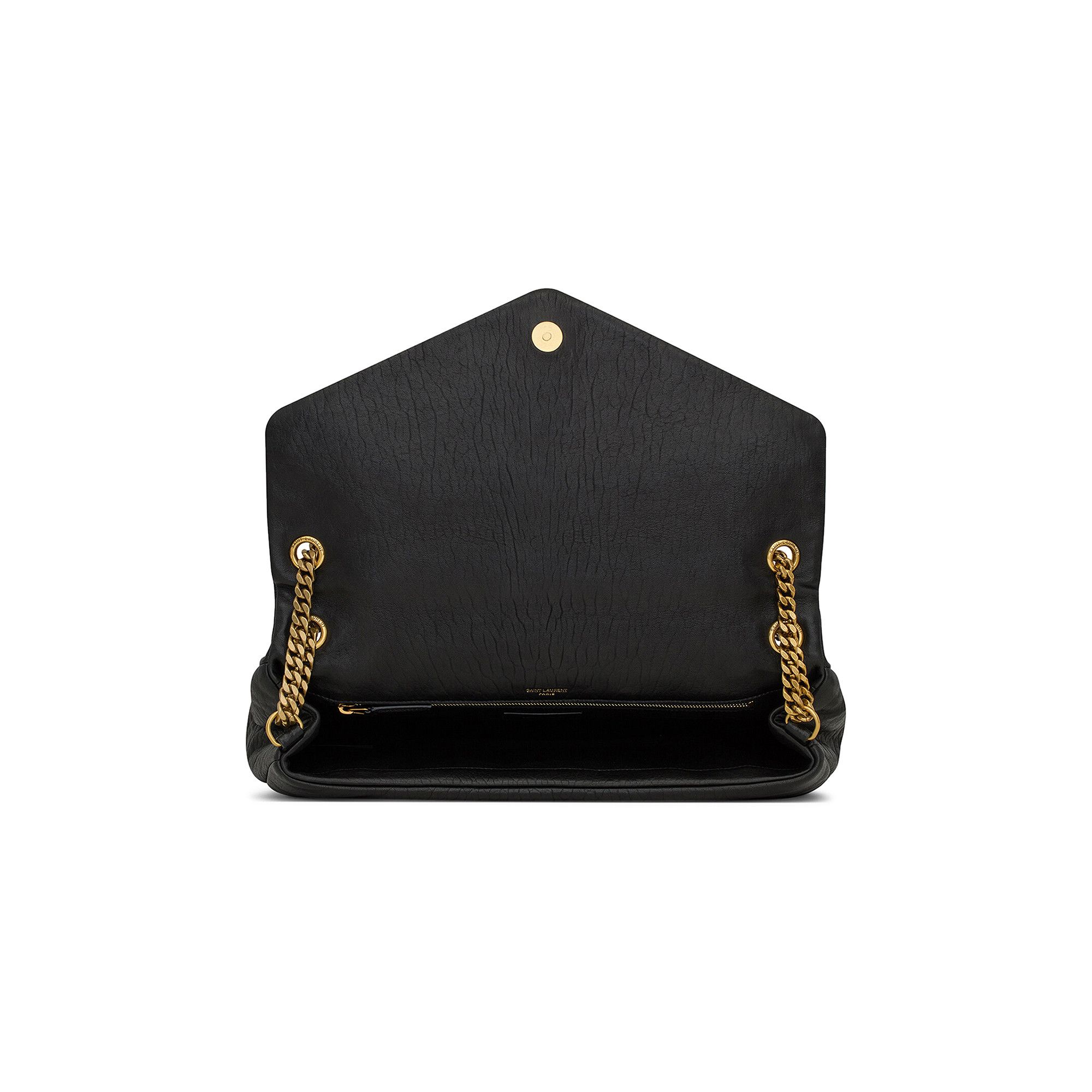 ショルダーバッグ・ポシェット SAINT LAURENT 777399.AACYT Shoulder Bags Buy Saint Laurent Large Calypso Chain Bag 'Noir' - 777399